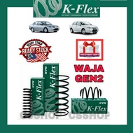 KYB PROTON WAJA GEN2 PERSONA WIRA 1.6 , WIRA SE FRONT AND REAR COIL SPRING KYB F-FLEX SUSPENSION KAY