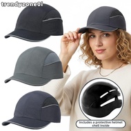 TRENDYZONE0I Work Safety Helmet, With ABS Shell Anti-collision EN812 Safety Cap, Head Protection Wor