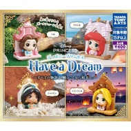 TOMY TOMY Capsule Toy Disney Princess Dream Series Charm Ariel Belle Le Pei Jasmine Pendant Ready St