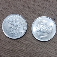 Uang Koin 20 Sen Malaysia 2002