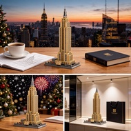 Empire State Building Architecture Building Block Set NYC Landmark Model DIY Construction Toy Custom