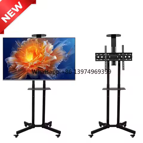 Metal Universal Plasma LCD 32-65 Inch TV Modern TV Stand Tv Mount Trolley