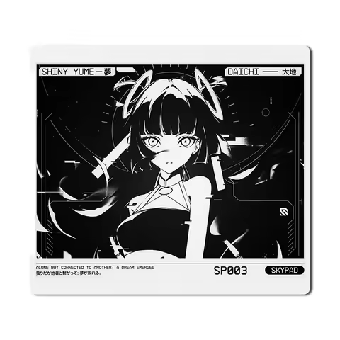Skypad SORA Y2k Gaming Mouse Pad YUME Smooth Frosted Surface Desk Mat Tempered Upgrade FPS Office Cu