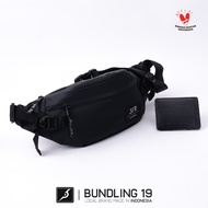 JFR BUNDLING-19 [Waist Bag Pria JT43 + CH05]