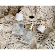 30ml 50ml LUXURY Empty Round Spray Perfume Bottle | Portable Travel Refillable Perfume Bottle | Fanc