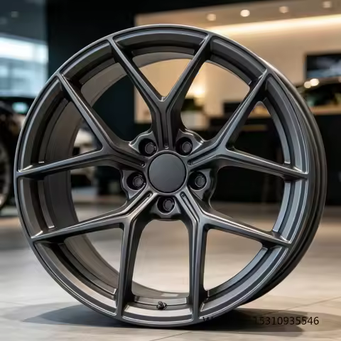 18/19/20 inch multi-spoke cast aluminum wheels, satin grey/shine black rims, mixed PCD aftermarket w