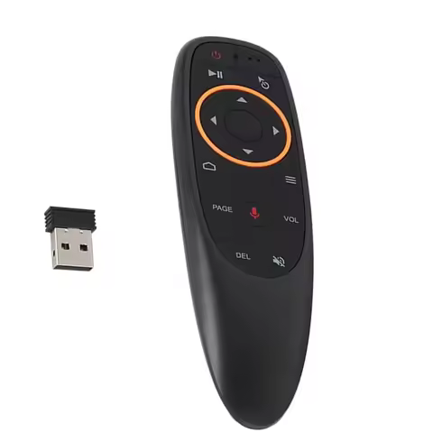 G10S Ergonomic Air Mouse Controller, 2.4G Wireless Remote with Voice & Gyro, for H96 MAX X88 PRO And