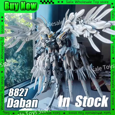 In Stock Daban 8827 MG 1/100 Snow White Prelude Fix Model Kit Discount Wings Assembly Action Figures