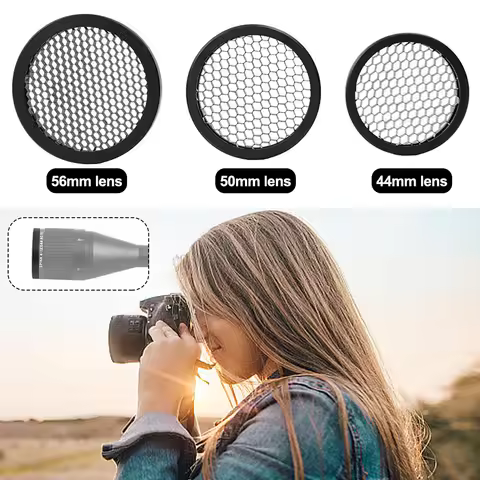 Tactical Honeycomb Scope Protector Mesh Cover Hunt Spotting Scope Sight Lens Extinction Grid Net Pro