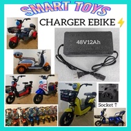 Ebike Scooters charger 100% Original High quality 48V 20AH/ 12AH Electric EBike Acid Battery Charger