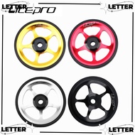 LET Folding Bike Wheel Aluminum Alloy Cycling Parts Bike Accessories Push Wheels