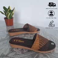 Women's Wedge Sole Sandals 3cm. Mixed Color Mesh Sandals are Comfortable and Breathable. Code T9