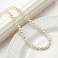 Natural Shell DIY Handmade Glass Pearl Beads Necklace Bracelet Earring round Straight Hole Loose Bea