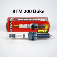 หัวเทียน BRISK PREMIUM ZS ไร้เขี้ยว KTM 200 Duke Spark Plug (SZ21RC) รองรับเฉพาะเบนซิน 95 Made in EU