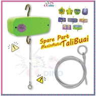 Pull Cord Replacement Untuk Mesin Buai Auto | Spare Part Tali Tarik Buai Tali Buai ganti repair Mesi