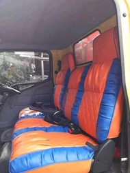 sarung jok mobil canter HDL 136 model sofa gratis sarung stir / cover jok HDL canter / lapis jok mit