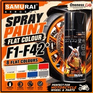 ''SAMURAI'' SPRAY PAINT (FLAT SERIES) F1# - F42# VARIABLE COLOUR