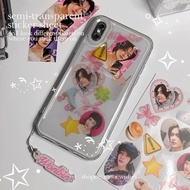 Sticker Riize Transparent Deco Handphone