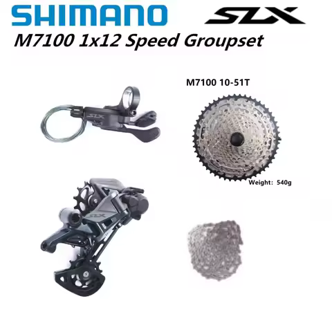 Shimano XTR M7100 Groupset 12 Speed Bike Bicycle Mtb Groupset Kit