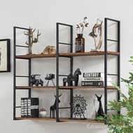 , Shelf Wall-Mounted Solid Wood Shelf Closet Bookshelf Wall Decorative Storage Living Room Bedroom Kitchen YCPJ
