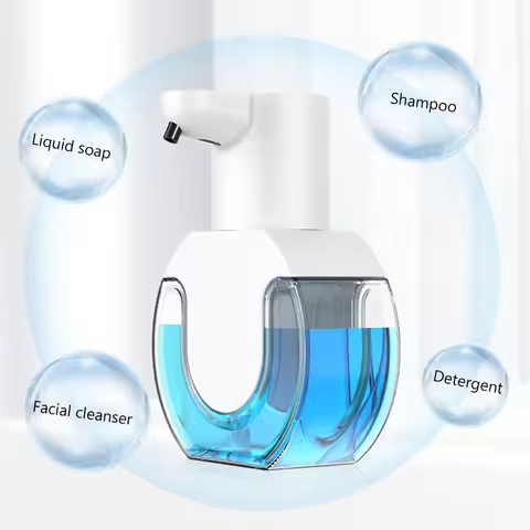 Wall Mounted Smart Liquid Soap Dispenser Touchless Automatic Infrared Sensor Rechargeable for Home a