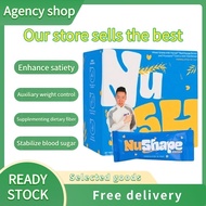 Buy 3 get 1 free—NuShape Oatmeal Meal Replacement Burns Stubborn Fat 15 Sachets