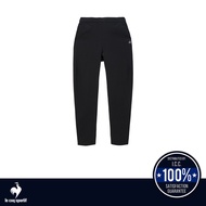 le coq sportif กางเกงขายาว ออกกำลังกาย ผู้หญิง รุ่น Air Stylish สีดำ (Sport Training Pants lecoq)