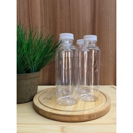 Botol Plastik Almond 250 ml (Botol + Tutup)