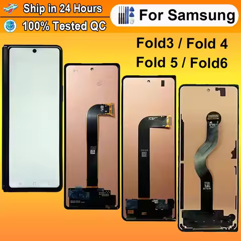 TFT Fold 3 For Samsung Z Fold 2 Fold4 LCD Display Touch Screen Digitizer Assembly Replacement For Sa
