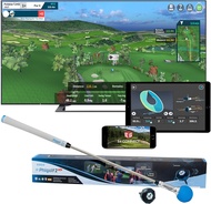 PHIGOLF Phigolf2 Flex Golf Simulator with Swing Stick for Indoor & Outdoor Use Golf Swing Trainer wi