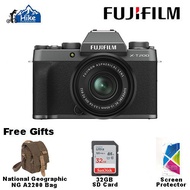 Fujifilm X-T200 Mirrorless Digital Camera W/Kit XC 15-45mm f/3.5-5.6 OIS PZ Lens (Dark Silver)(1 Yea