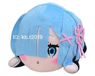 全新 日本直送 正版 毛公仔 大攬枕 趴趴 RE:ZERO 從零開始的異世界生活 REM 雷姆 黑色忍者服 動漫 景品 Furyu Sega Soft Toys Plush Japan