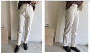 (轉賣)ohni 桃樂比 版型最優秀的一款九分米白褲～不顯胖還顯瘦！！