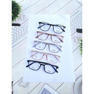 Frame 8245 | Oval square glasses | Minus/plus/cyl/anti-radiation glasses package