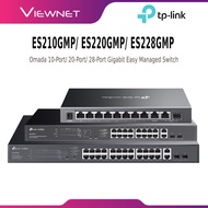 TP-LINK ES210GMP 10-PORT / ES220GMP 20-PORT / ES228GMP 28-PORT  OMADA GIGABIT EASY MANAGED SWITCH,  