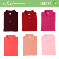 SOFTEX Honeycomb UNISEX PLAIN POLO SHIRT MAROON RED MAGENTA (BEST SELLER/LOWEST PRICE)