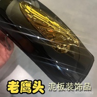 Popular electric bicycle mudguard decoration eagle motorcycle accessory gold electroplated eagle dec