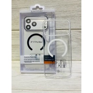 iph 17 17pro 17air 17promax Acrylic Transparent elegant magnitec case