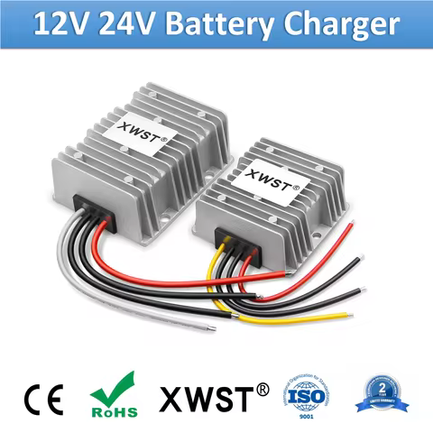 DC 12.6v 14.5v 29.2v 29.4v Constant Current 5A 8A 10A 20A Battery Charger 12v 24v Lead Phosphoric Ac