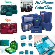 Premium 7in1 Travel Organizer Pouch / Laundry Bag / Travel Bag