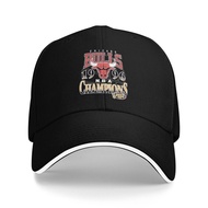 Vintage Chicago Bulls Champs Nba Chicago Bulls Graphic Casquette Fashionable Peaked Cap