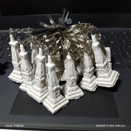 Paket 1 kodi 20 pcs gantungan kunci candi khas Jogja Souvenir Malioboro oleh oleh khas Jogja
