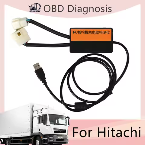 scanner for Hitachi Excavator Diagnostic with mpdr software 3.9 and data cable for zx-5a zx-5b zx-5g
