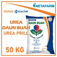 Pupuk Kaltim Urea Prill Daun Buah Nitrogen 46% Kemasan 50 Kg