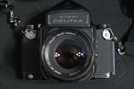 Pentax 6x7 mlu 連原裝皮盒 連兩鏡 連原裝filter 105mm f2.4 &amp; 75mm f4.5(pentax 67)