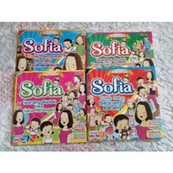 4Pcs Set Kisah Sofia Si Anak Manja Buku Cerita Kanak-Kanak Dwibahasa Billlingual Children's Story book