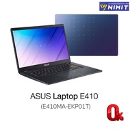 โน๊ตบุ๊ค เอซุส Notebook ASUS Laptop E410 E410MA-EKP01T  14" FHD Pentium® Silver N5030 RAM4GB SSD512GB Window10