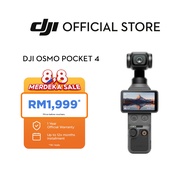 DJI Osmo Pocket 4 - Handheld | 1"CMOS & 4K/240FPS | 14-Stop Dynamic Range | Built-in Film Tones | 10