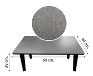 โต๊ะญี่ปุ่น(เเพคกล่องใหม่ป้องกันการกระแทก) สินค้าปลอดภัยแน่นอนครับ โต๊ะพับญี่ปุ่น 60*40cm สูง 29 cm พร้อมส่ง ส่งเร็ว เพิ่มลายใหม่ทั้งหมด 5 ลายไม้หนา 15มม ปิดผิวfoil กันน้ำ ขาพับพลาสติก เพิ่มลายการ์ตูน สำหรับเด็กๆ(New)