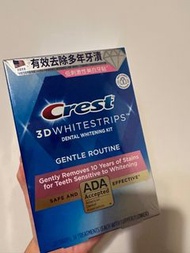 全新 crest 美白牙貼  牙貼 whitening kit whitestrips